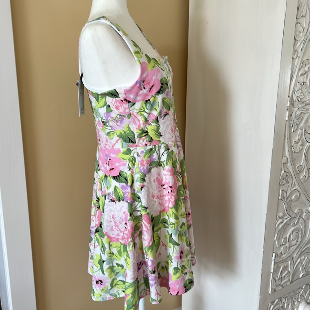 NWT Laura Ashley Floral Sports Dress size large - Picture 4 of 8